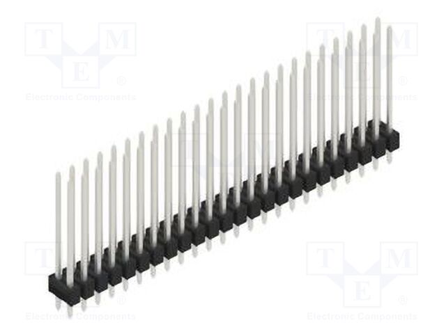 Connector: pin strips; pin header; male; PIN: 48; 2.54mm; THT; 2x24