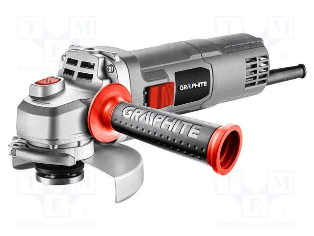 Angle grinder; electric; 1.6kW; 230VAC; 3÷11krpm; 125mm