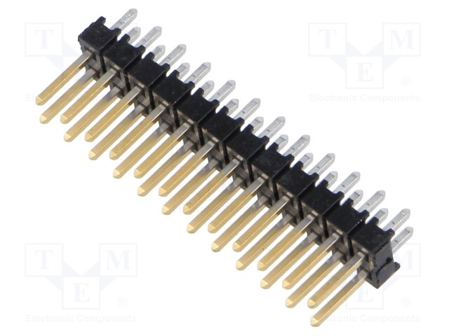 Connector: pin strips; pin header; male; PIN: 24; straight; 2.54mm