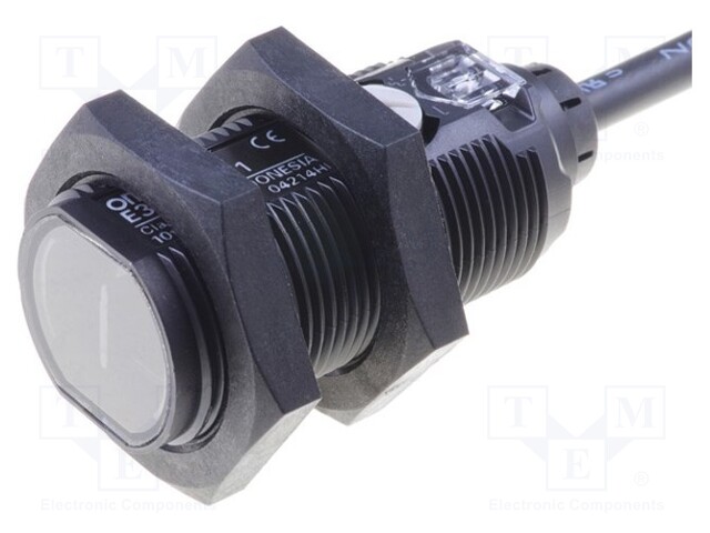 Sensor: photoelectric; straight; Range: 0.3m; NPN; Usup: 10÷30VDC