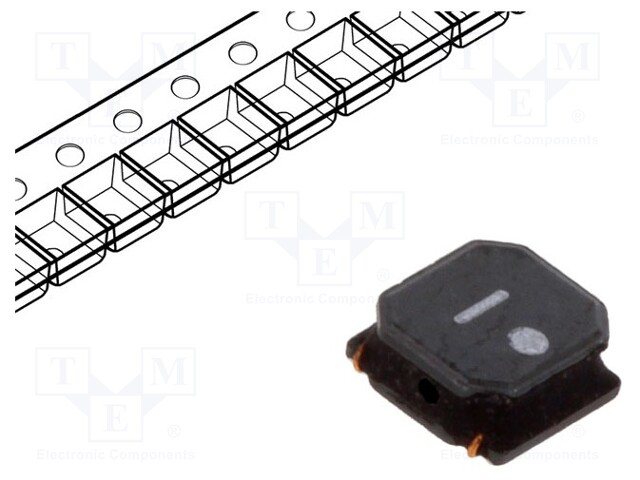 Inductor: wire; SMD; 10uH; Ioper: 1.2A; 150mΩ; 4x4x1.8mm; ±20%