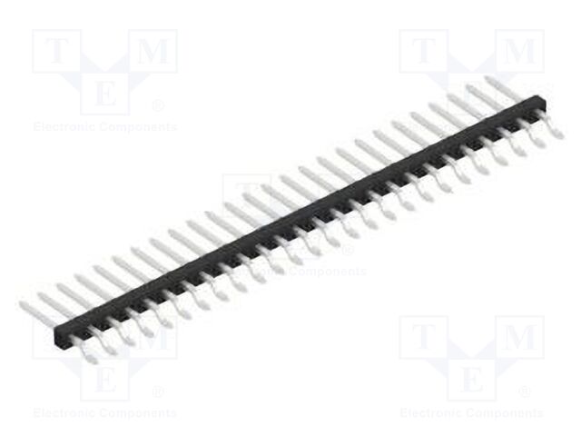 Connector: pin strips; pin header; male; PIN: 26; 2mm; SMT; 1x26