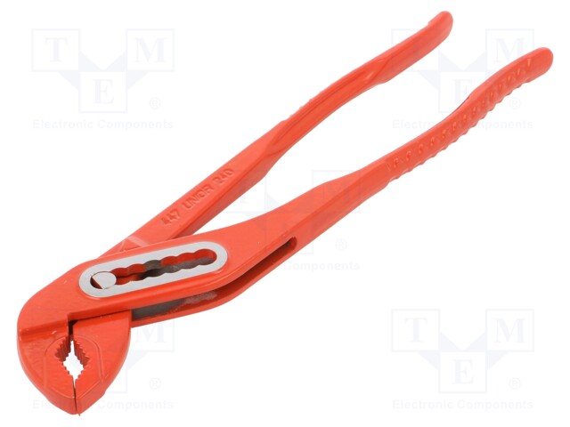 Pliers; adjustable; Pliers len: 240mm; Max jaw capacity: 35mm