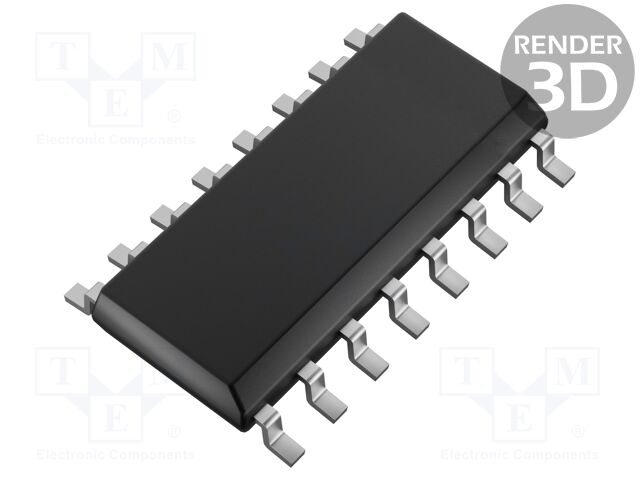 IC: interface; line driver; half duplex,RS422; SO16; 4.5÷5.5VDC