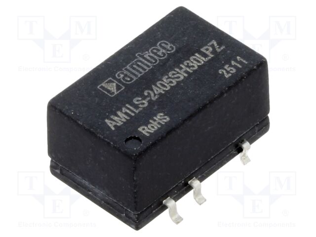 Converter: DC/DC; 1W; Uin: 21.6÷26.4V; Uout: 5VDC; Iout: 200mA; SMD