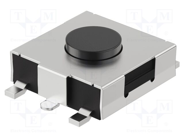 Microswitch TACT; SPST-NO; Pos: 2; 50mA/12VDC; SMT; 1.57N; 2.5mm