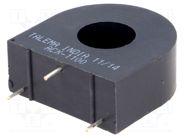 Current transformer; Series: ACX; 100A; Trans: 2500: 1; 33Ω