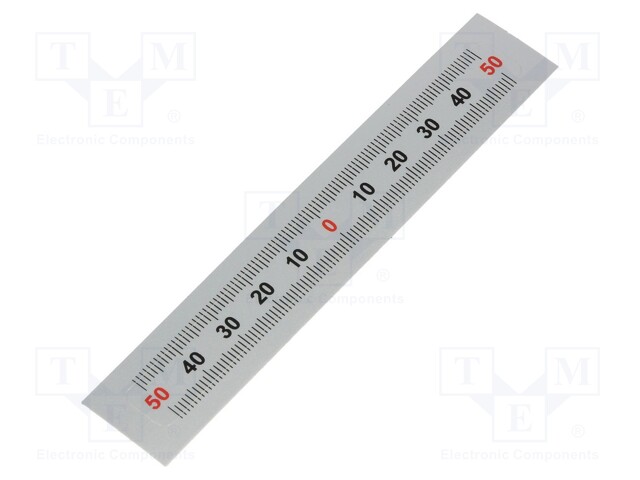 Ruler; figures horizontally arranged,self-adhesive; W: 11mm