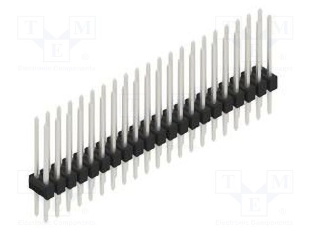 Connector: pin strips; pin header; male; PIN: 42; 2.54mm; THT; 2x21
