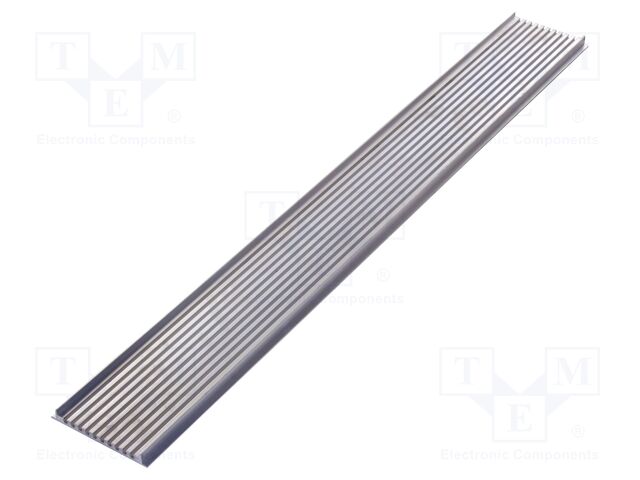 Profile; aluminium; L: 1000mm; X: 132.5mm; Z: 15mm