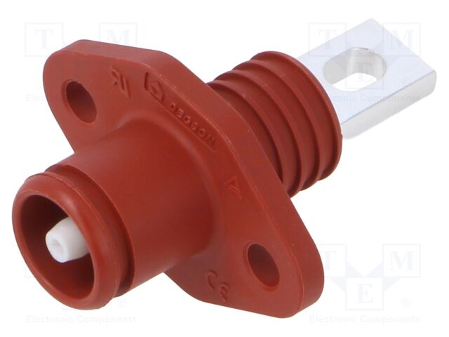 Connector: DC supply; socket; ES-50A; PIN: 1; Busbar; screw; 1kV