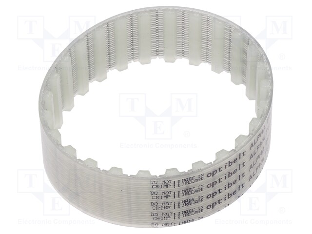 Timing belt; T5; W: 25mm; H: 2.2mm; Lw: 215mm; Tooth height: 1.2mm