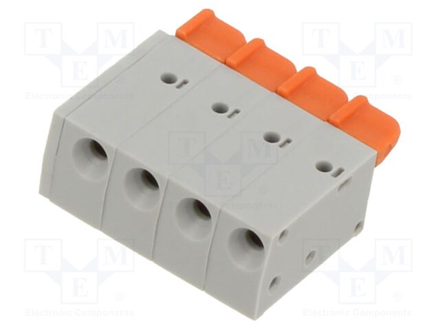 Connector: PCB terminal block; terminal; GB; 6A; PIN: 4; angled