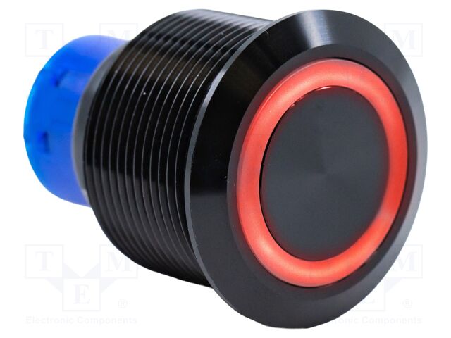 Switch: vandal resistant; Pos: 2; DPDT; 3A/250VAC; IP67; ON-ON; red