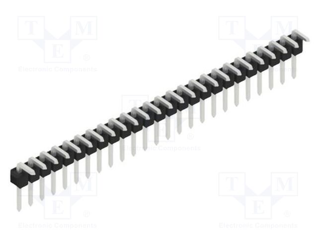 Connector: pin strips; pin header; male; PIN: 25; 2.54mm; THT; 1x25