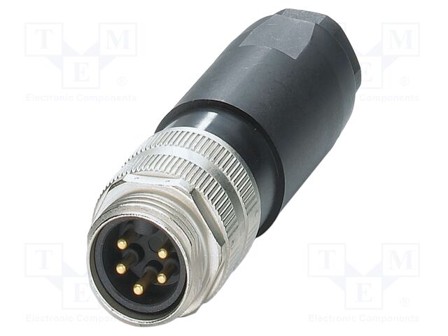 Connector: 7/8"; plug; PIN: 5; straight; unshielded; 9A; 300V; IP67
