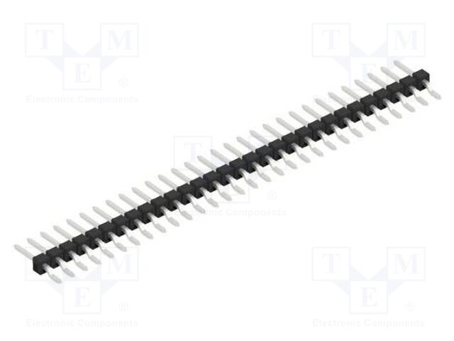 Connector: pin strips; pin header; male; PIN: 30; 2.54mm; SMT; 1x30