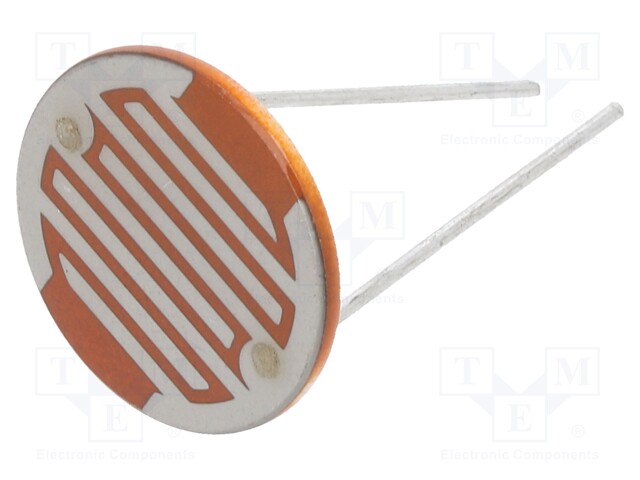 Photoresistor; 500mW; 5÷10kΩ; 560nm; Mounting: THT; ØLED: 20mm
