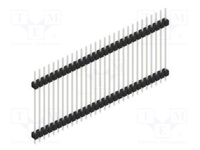 Connector: pin strips; pin header; male; PIN: 29; 2.54mm; THT; 1x29