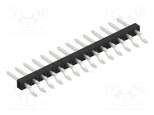 Connector: pin strips; pin header; male; PIN: 14; 2mm; SMT; 1x14