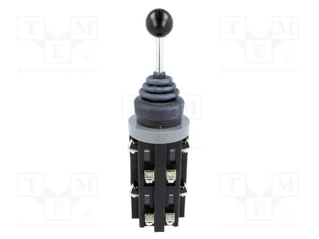Joystick; Stabl.pos: 4; DC load @R: 2.2A/110VDC; -20÷50°C; Ø30mm