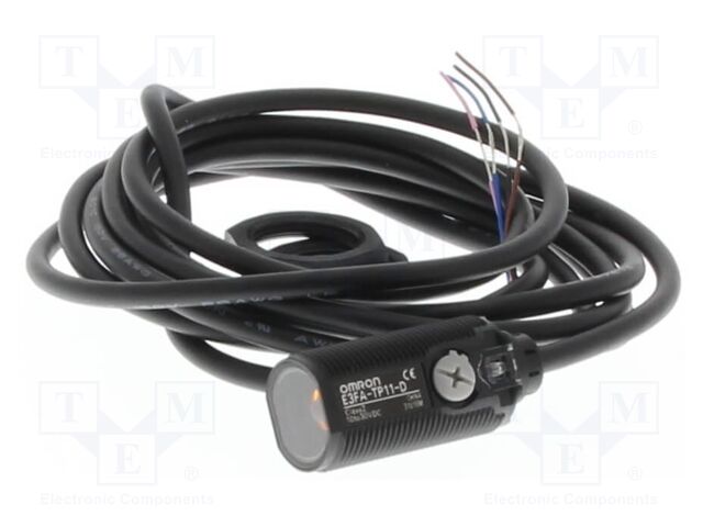 Sensor: photoelectric; receiver,straight; NPN; DARK-ON,LIGHT-ON