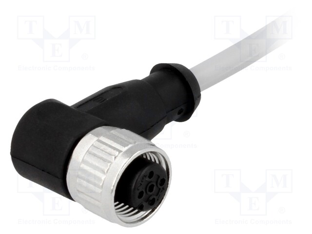 Plug; M12; PIN: 4; female; A code-DeviceNet / CANopen; 0.5m; cables