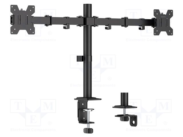 Holder; 10kg; 17÷32"; Arm len: 376mm; Standard: 75x75mm,100x100mm
