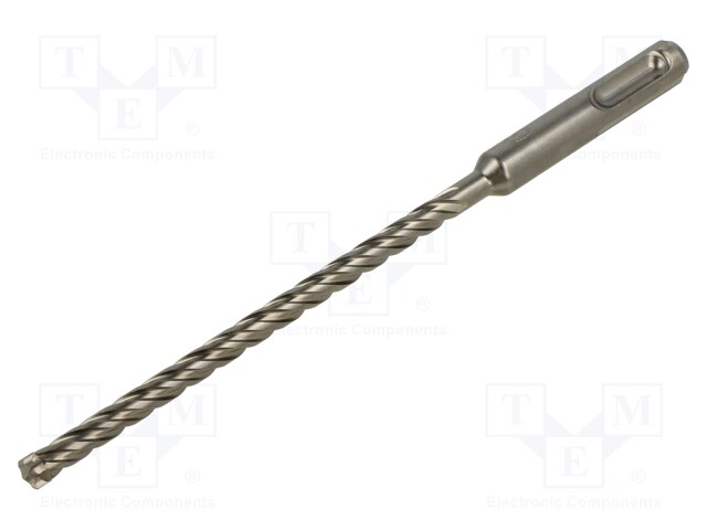 Drill bit; for concrete; Ø: 6mm; L: 165mm; Working part len: 100mm