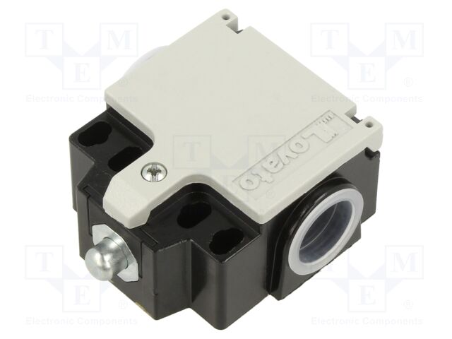 Limit switch; pin plunger Ø8mm; NO + NC; 10A; M20; IP65; -25÷70°C