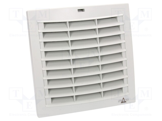 Fan: AC; axial; 263m3/h; 56dBA; IP54; Len: 300mm; Cutout: 176x176mm