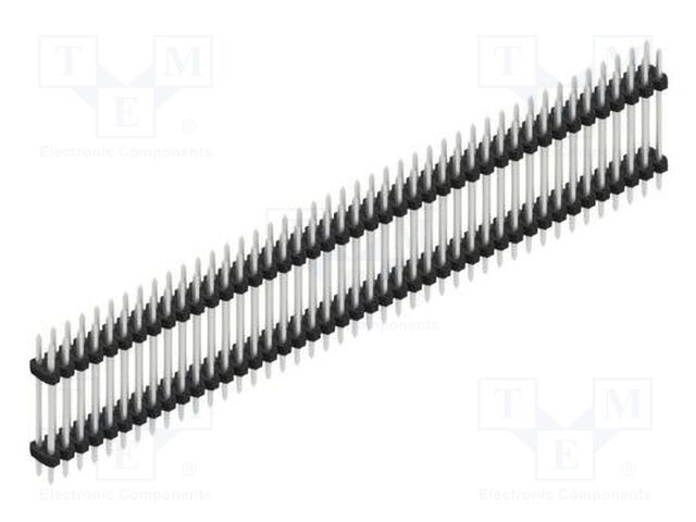 Connector: pin strips; pin header; male; PIN: 86; 2mm; THT; 2x43