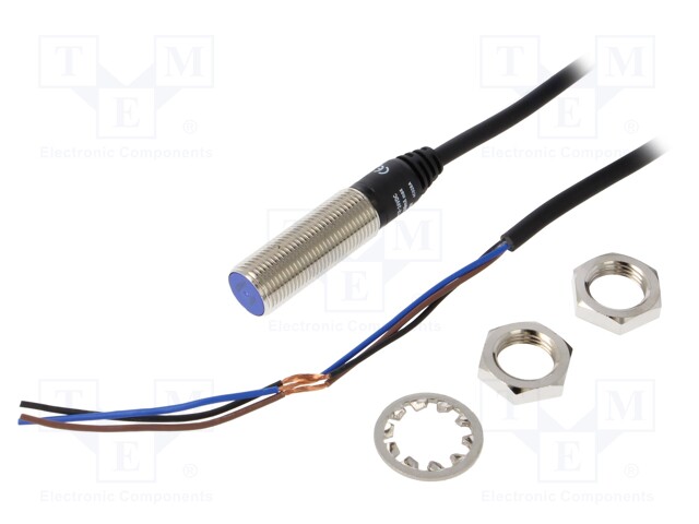 Sensor: inductive; Output conf: PNP / NO; 0÷4mm; M12