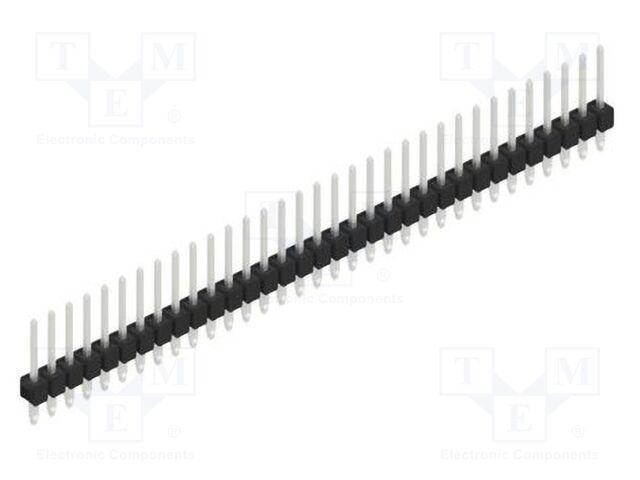 Connector: pin strips; pin header; male; PIN: 33; 2.54mm; THT; 1x33