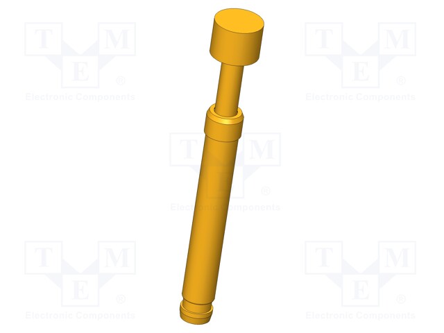 Test needle; Operational spring compression: 4mm; 5A; Ø: 4mm; 0.6N