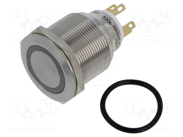 Switch: vandal resistant; Pos: 2; SPDT; 3A/220VAC; 5A/24VDC; IP65