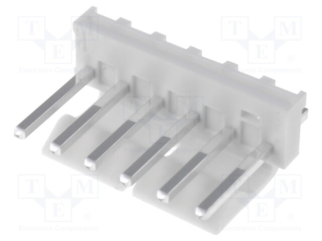 Socket; wire-board; male; KK 396; 3.96mm; PIN: 6; THT; 7A; tinned