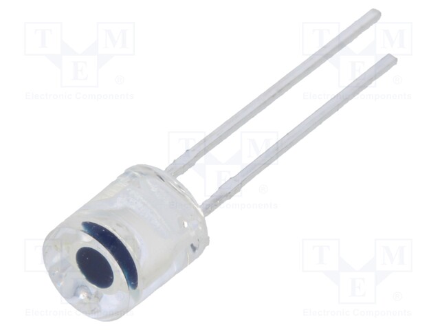 Phototransistor; 5mm; λp max: 520nm; 60V; Lens: transparent; 50mW