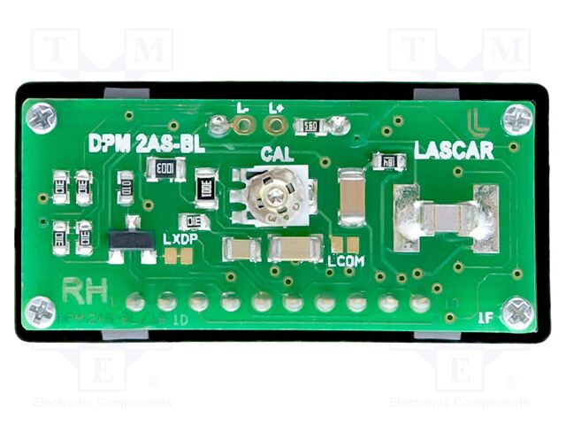 Panel; LCD 3,5 digit 8,25mm,with a backlit; VDC: 0÷200mV