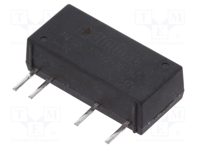 Converter: DC/DC; 1W; Uin: 10.8÷13.2V; 5VDC; Iout: 200mA; SIP7; 2.3g