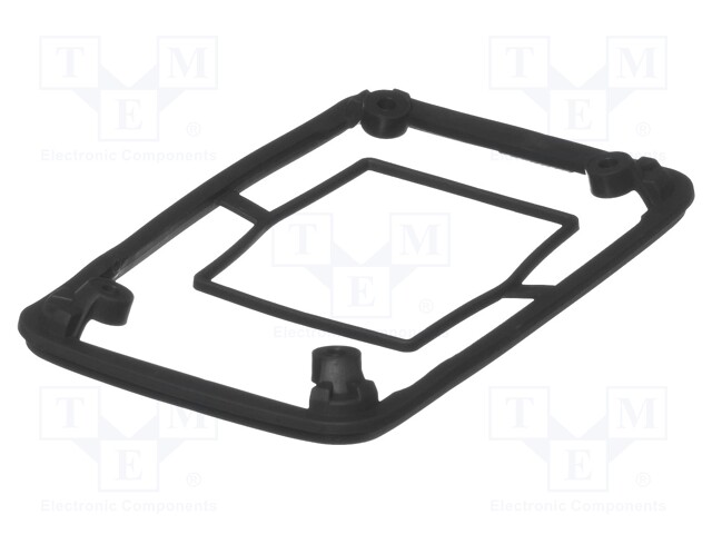 Gasket; elastomer thermoplastic TPE; Series: BoPad; Colour: black
