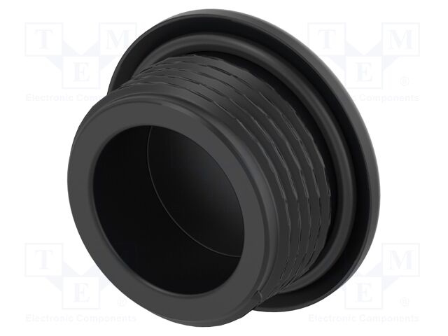Stopper; polyamide; black; IP68; Entrelec; Gland: PG13,5; 10mm