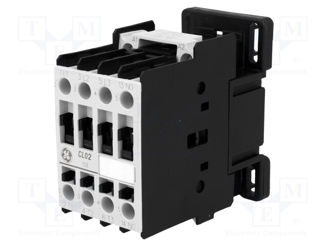 Contactor: 3-pole; NO x3; Auxiliary contacts: NO; 24VAC; 18A; CL