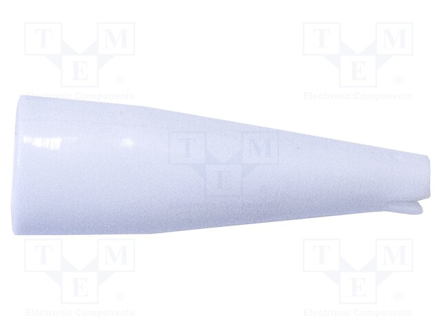 Insulator; 3kV; white; Mat: PVC; Application: BU-30; 30mm