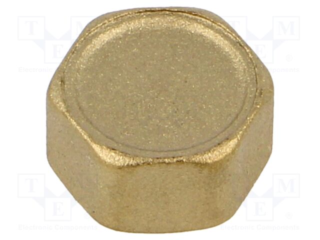 Hexagonal; max.6bar@<90°C,max.16bar@10°C÷30°C; brass CW617N