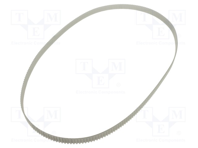 Timing belt; T5; W: 16mm; H: 2.2mm; Lw: 1215mm; Tooth height: 1.2mm