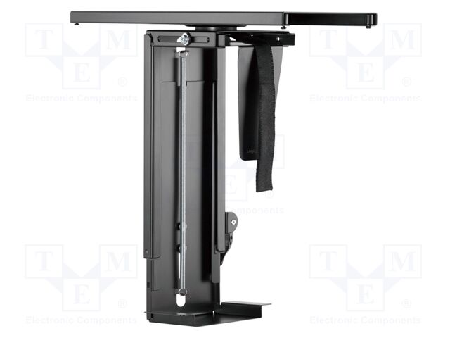 Adjustable desk handle; black; 10kg