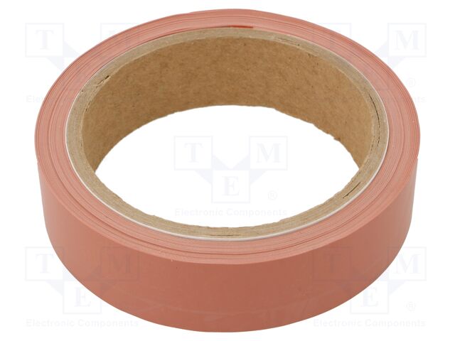 Tape: heat transfer; W: 25mm; L: 5m; Thk: 0.45mm; 2W/mK; glueless