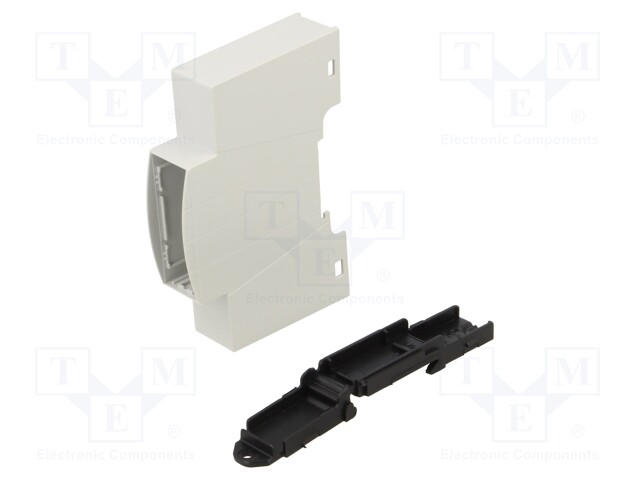 Enclosure: for DIN rail mounting; Y: 90mm; X: 18mm; Z: 53mm; ABS