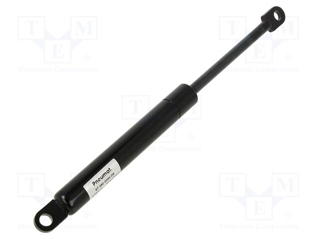 Gas spring; E: 255mm; Features: with welded steel eyes; Øout: 18mm